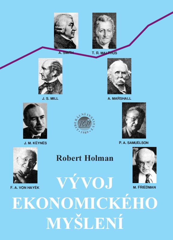 Book Cover: Holman, R. (2003): Vývoj ekonomického myšlení